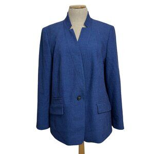 Talbots Women's Blue Blazer Size 14